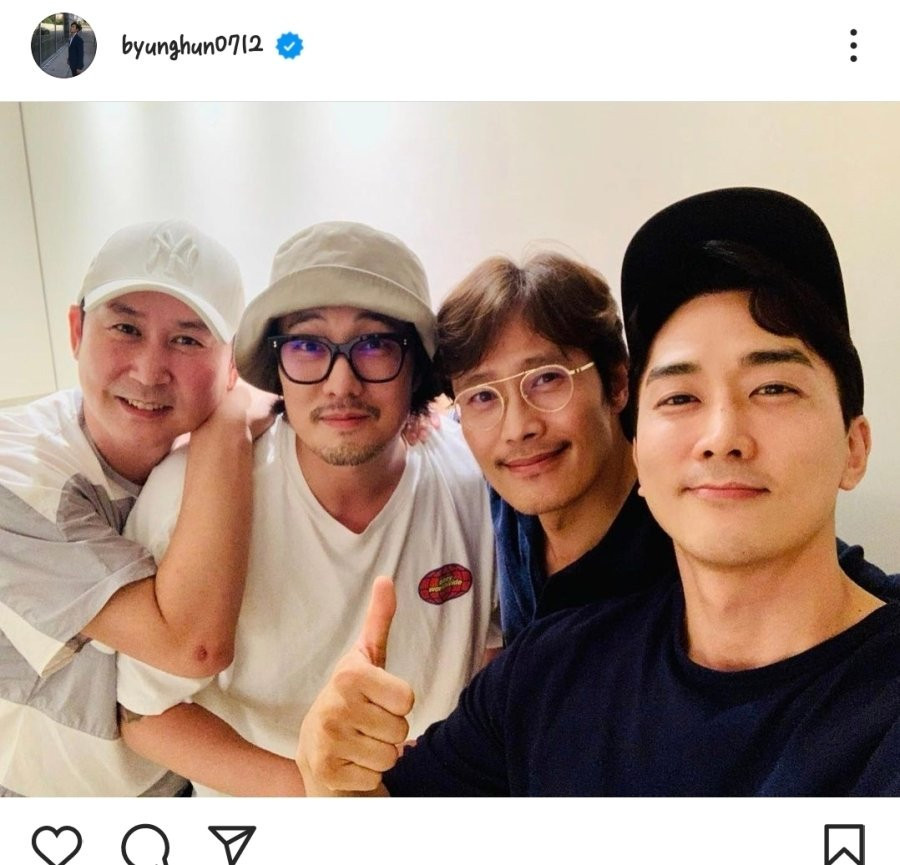 이병헌 인스타에 올라온 친구들