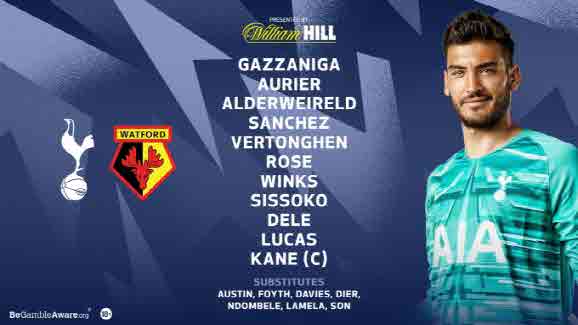 '손흥민 벤치' 토트넘, 왓포드전 선발 라인업 공개