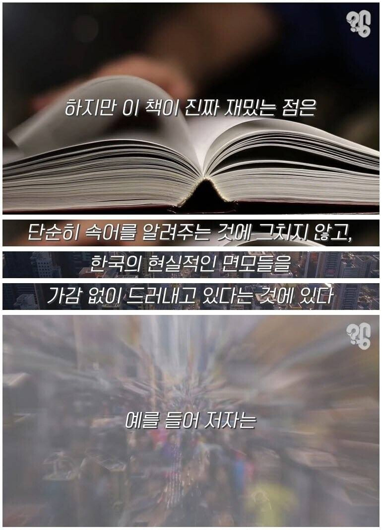 외국인에게 한국 욕을 알려주는 책 - 꾸르